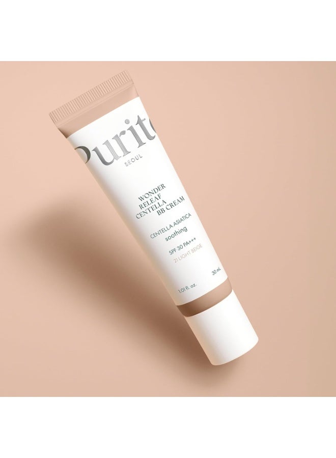 Purito Wonder Releaf Centella BB Cream 30 ml, 21 Light Beige - Image 3